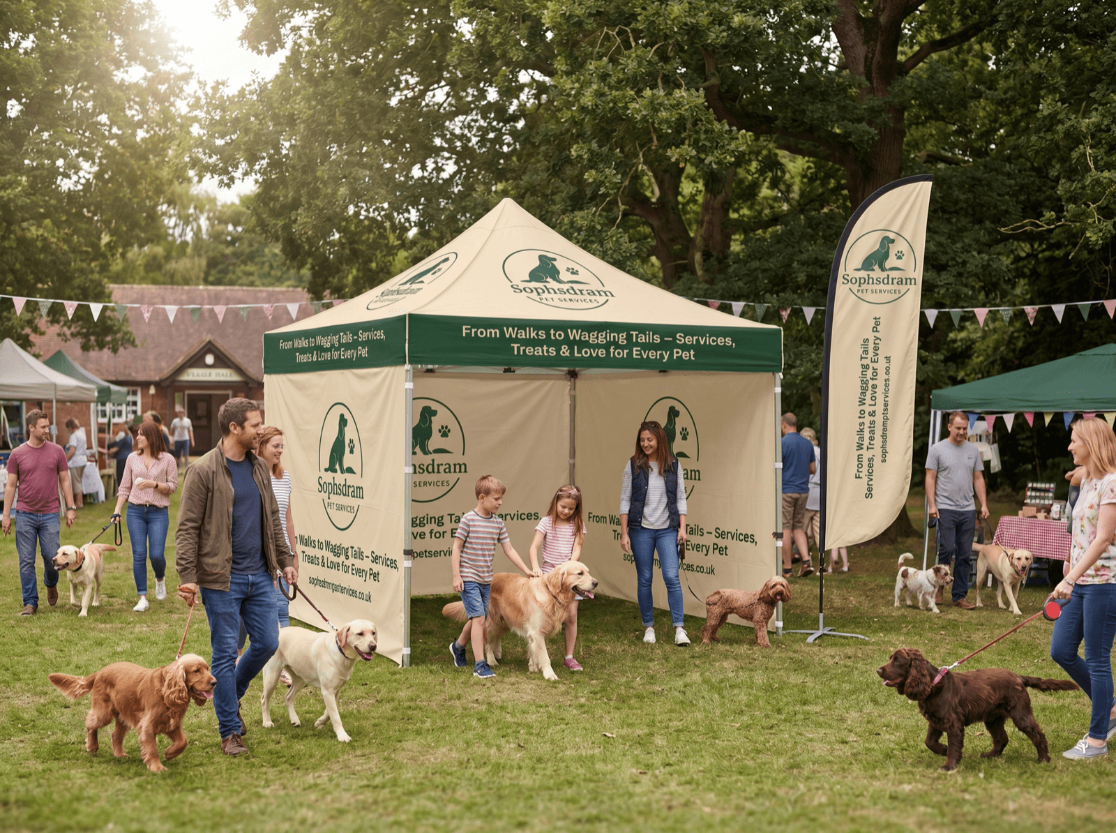 Dog walking services — Pet brand