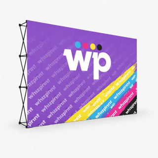 Fabric pop-up display