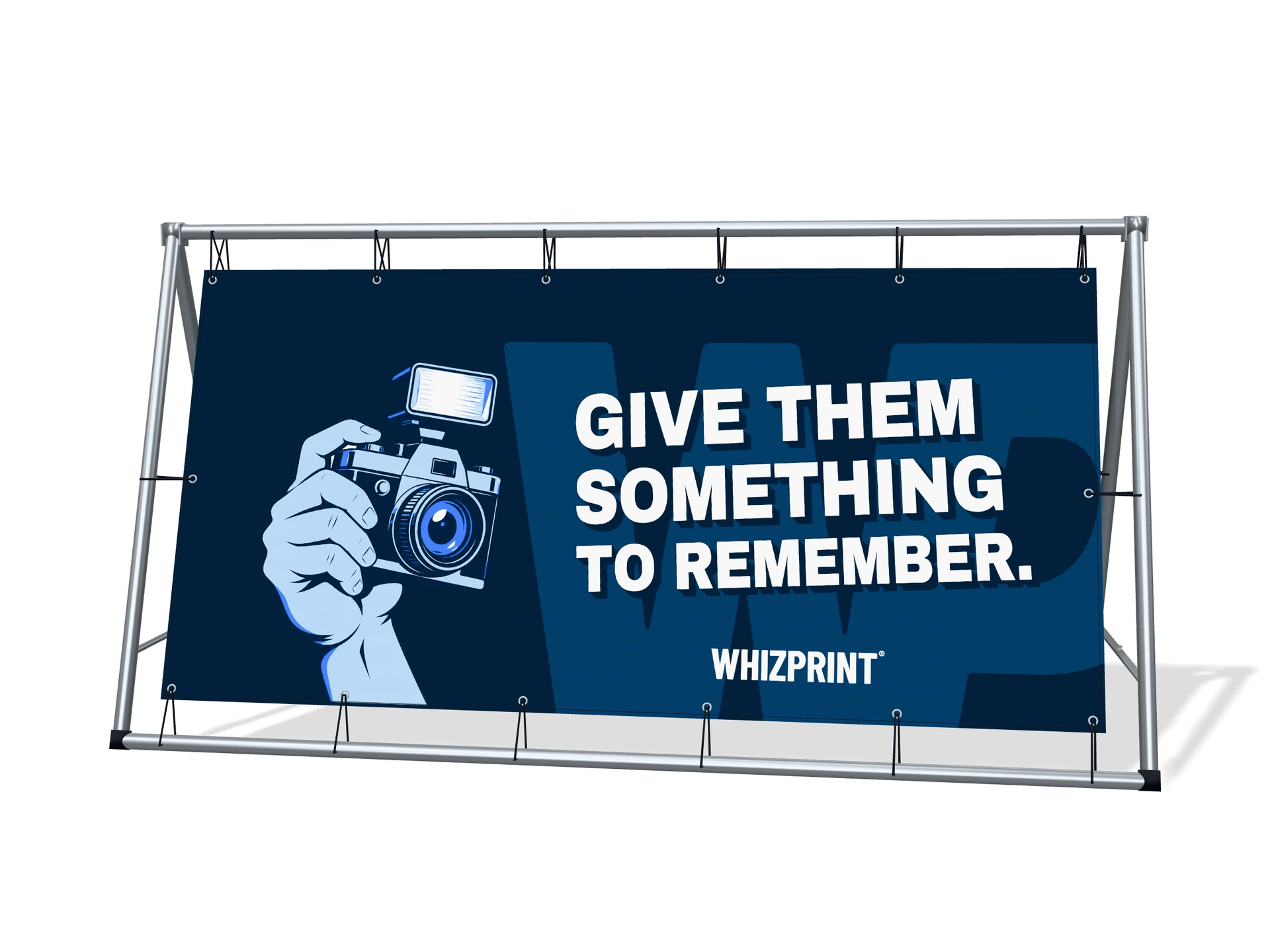 A-frame banner