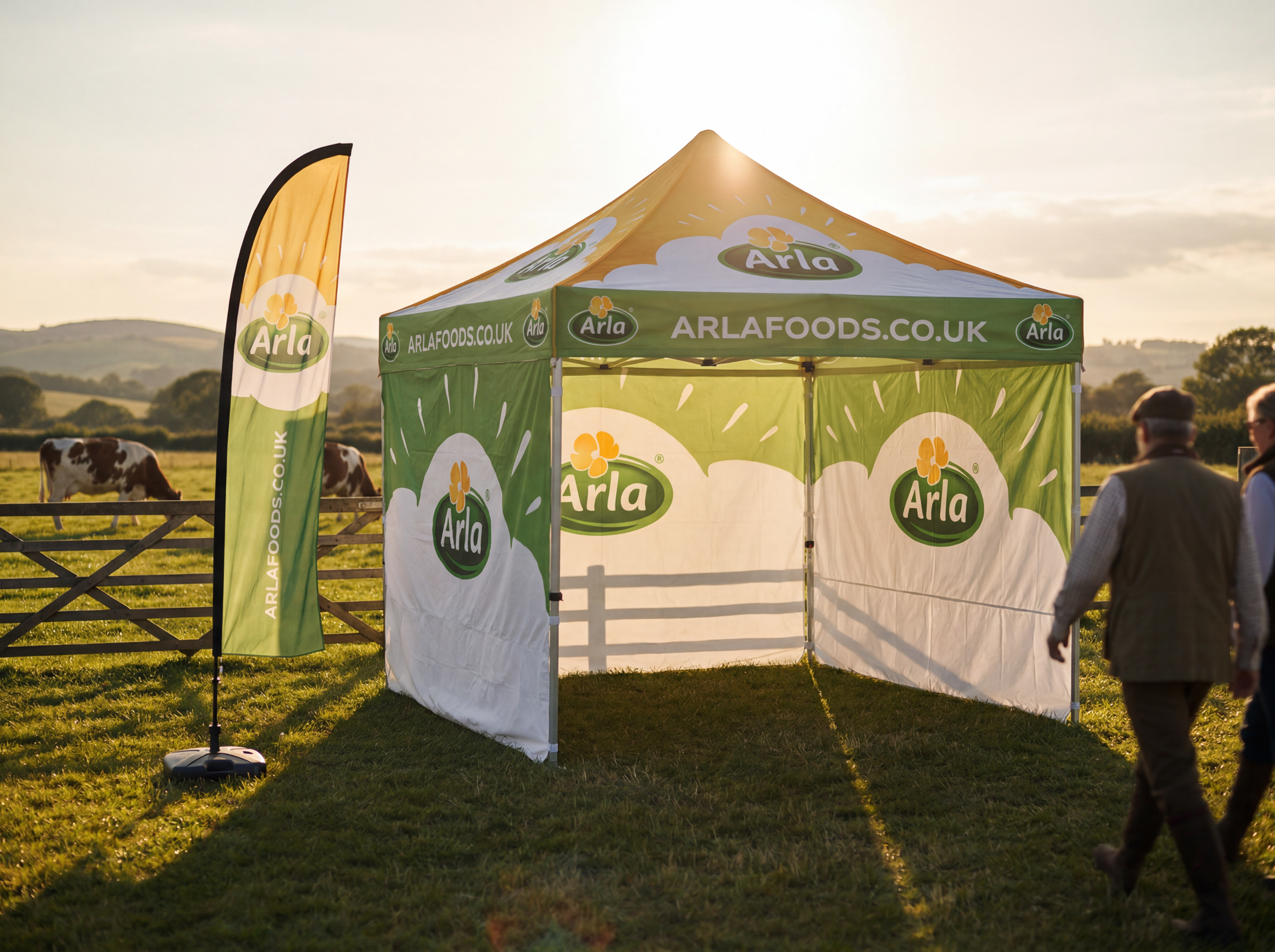 Country show — food & drink branding example