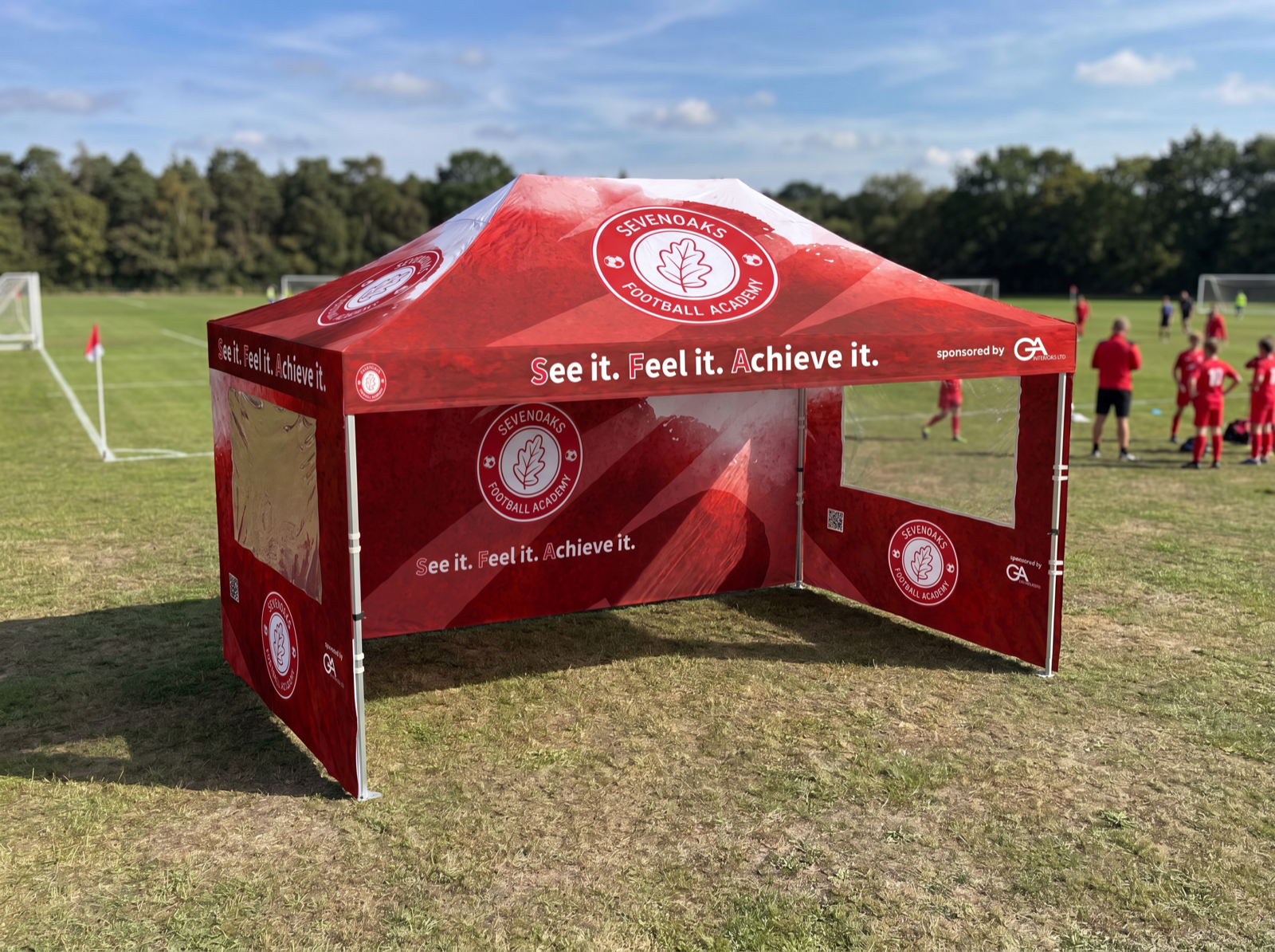 Sevenoaks Football Academy — sports club branding example